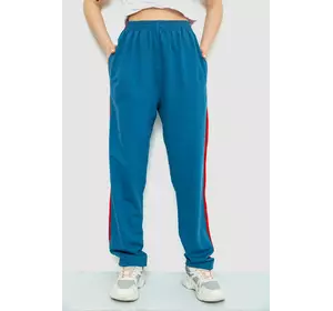 Спорт штани женские, цвет петроль, 219R125-3